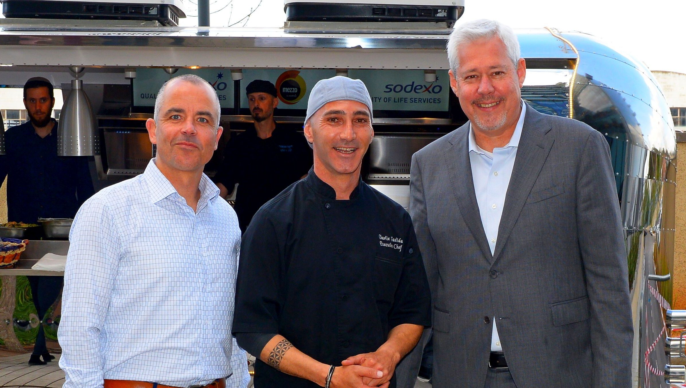 חברת Sodexo On-Site ערכה בבית מגדל אירוע בהשתתפות השף צ'רלי פדידה