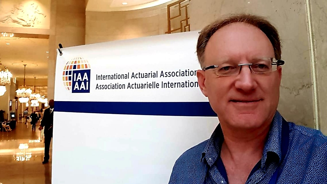 עופר ברנדט ייצג את ישראל בכנס השנתי של ארגון האקטוארים הבין-לאומי בוושינגטון