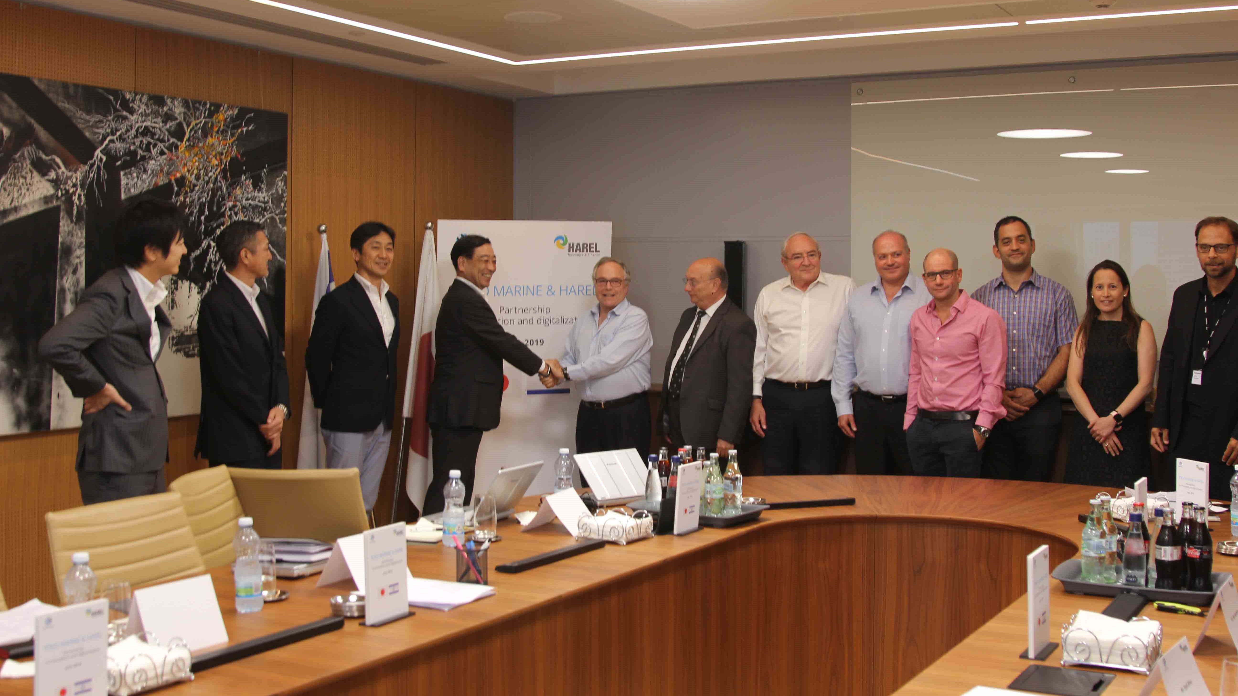 הראל ותאגיד הביטוח הגדול ביותר ביפן ישתפו פעולה בישראל בחיפוש אחר חדשנות והשקעות טכנולוגיות