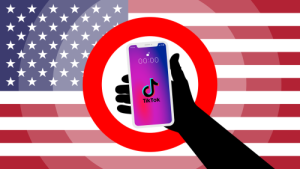 טיק טוק טיקטוק איסור לשימוש דגל ארה"ב ארצות הברית