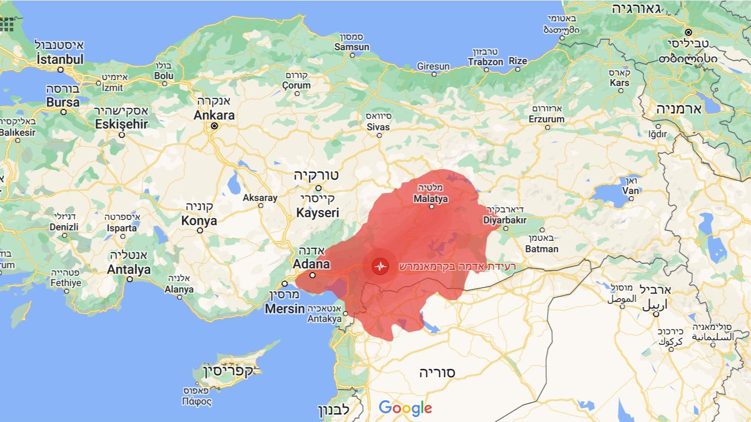 נזקי רעידת האדמה בטורקיה מבוטחים עד סך של כ-4 מיליארד דולר / ישראל גלעד