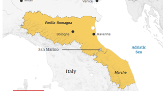 שיטפונות כבדים באיטליה הביאו למותם של 14 בני אדם ולנזקים הנאמדים במיליארדי אירו / ישראל גלעד