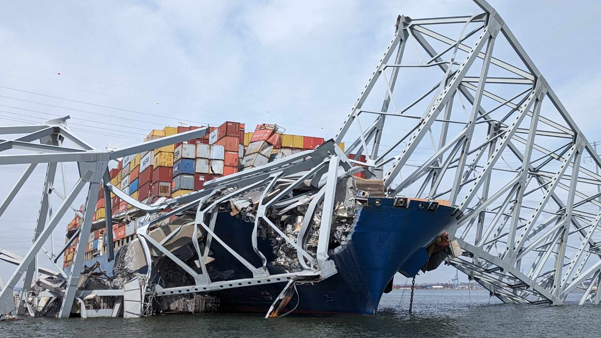 הנזק הצפוי מהתנגשות אונייה בגשר בבולטימור (ארה"ב) – כ-4 מיליארד דולר / ישראל גלעד