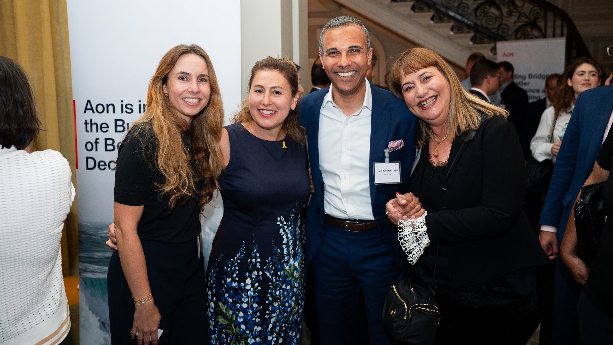 Aonערכה סמינר מקצועי בלונדון, בהשתתפות בכירי שוק הביטוח הישראלי ומבטחי משנה מהעולם